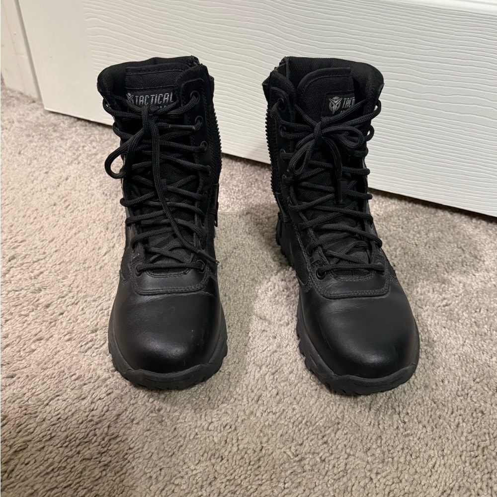Black Tactical Boots for Women
